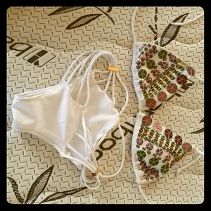 Victoria Secret white with sequins Size small